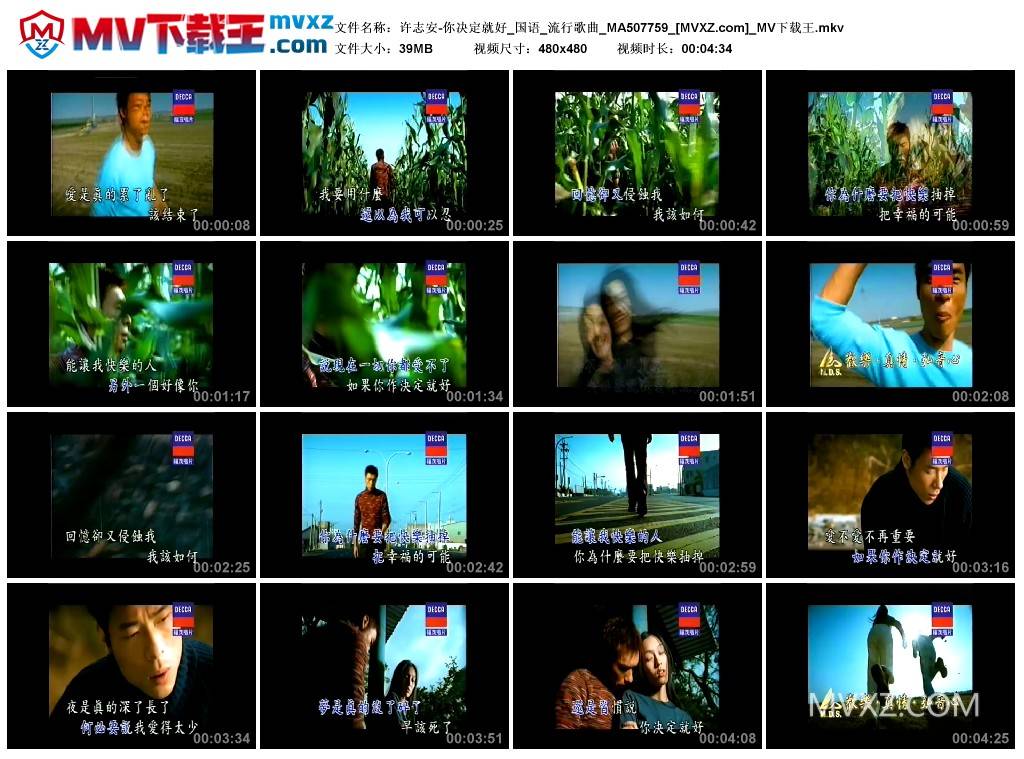 许志安-你决定就好_国语_流行歌曲_MA507759